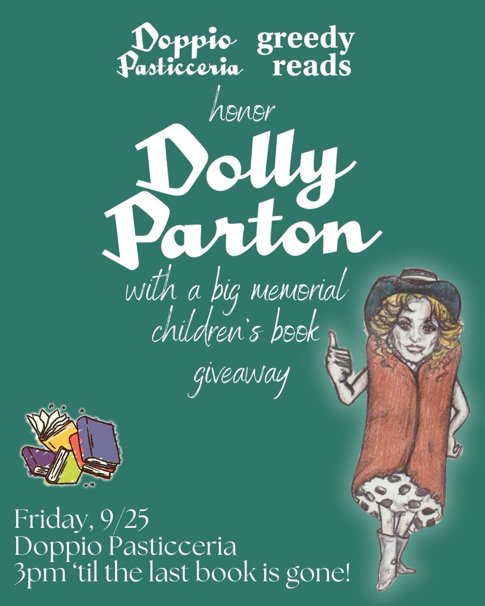 Dolly Parton Memorial Children's Book Giveaway β event in Baltimore